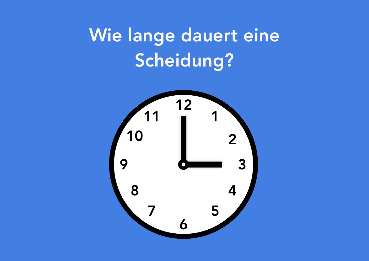 Wie Lange Dauert Eine Scheidung? Dauer der Scheidung 2017